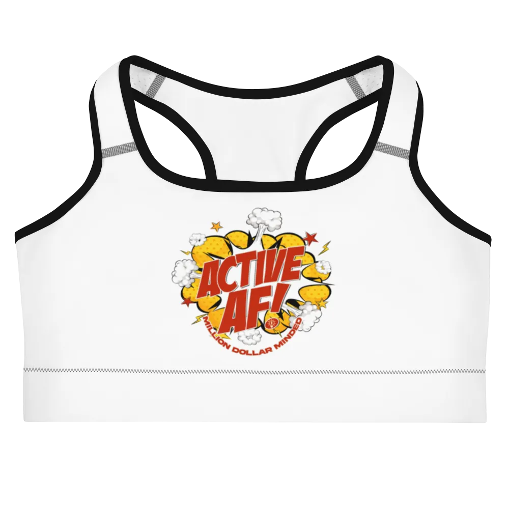 Active AF Animated Sports Bra