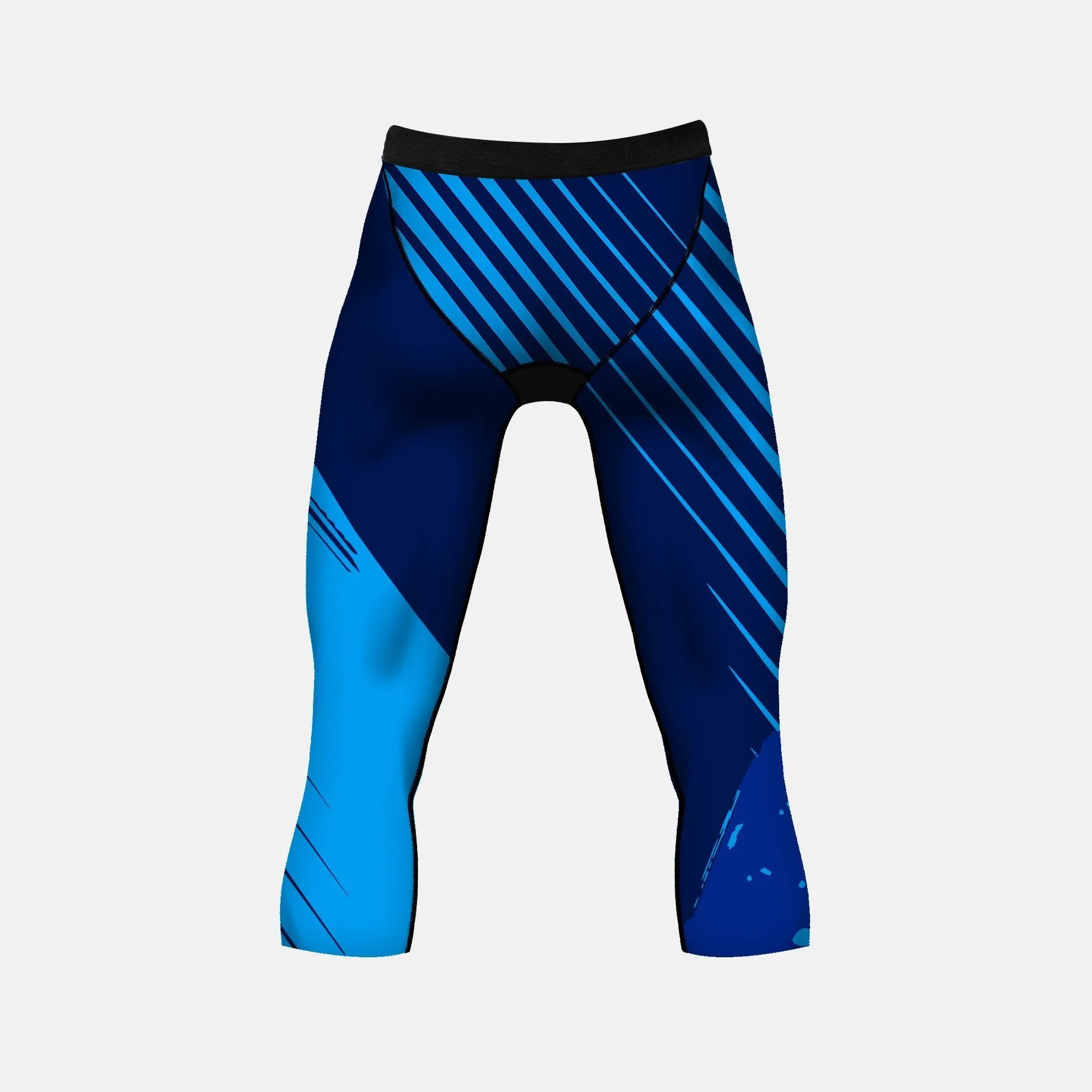Aerial Blue Compression 3/4 tights / leggings