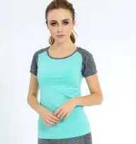 Gym Tights Women Black Yoga Shirt