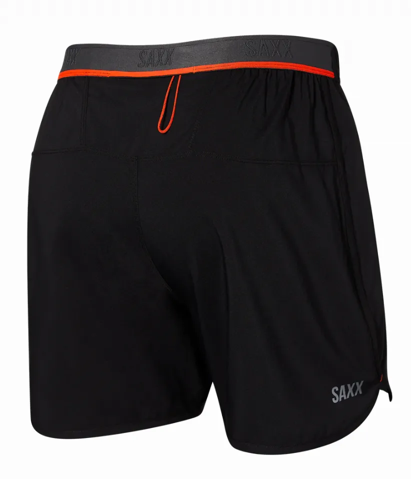 HIGHTAIL RUNNING 2N1 Shorts 5" / Black- SAXX