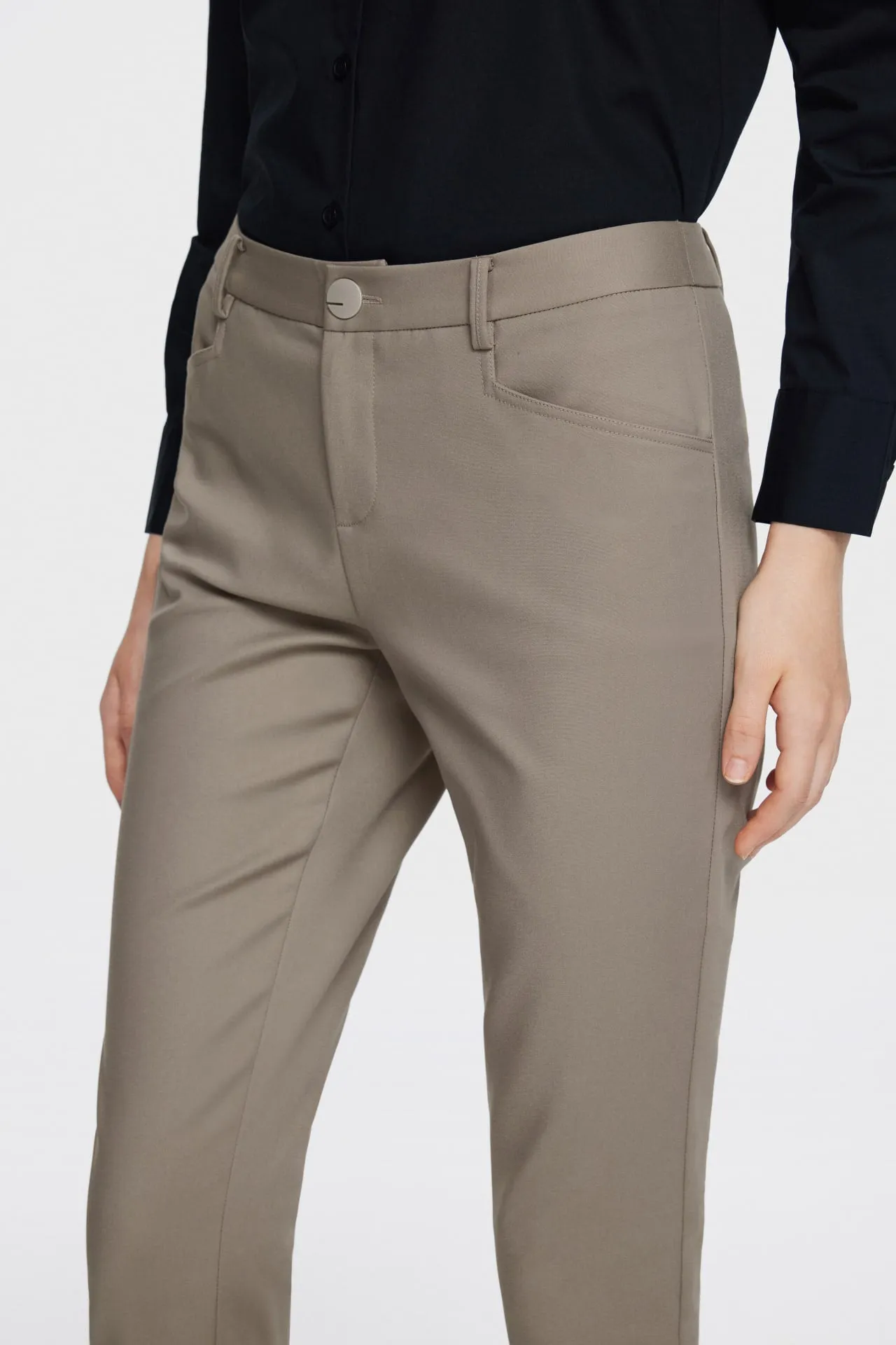 Sydney Stretchable Double Weave Skinny Pants
