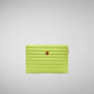Unisex pc case Vesta in lichen green