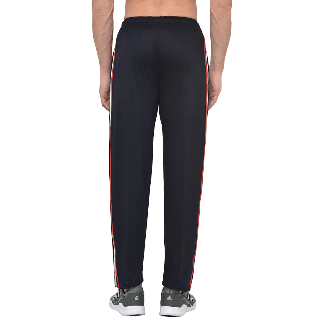 Vimal Jonney Dark Blue Cotton Trackpant For Men's