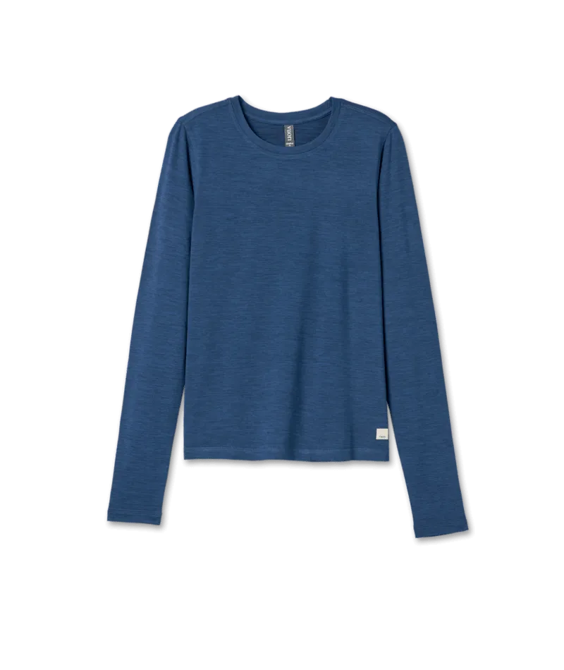 Womens L/S Lux Crew